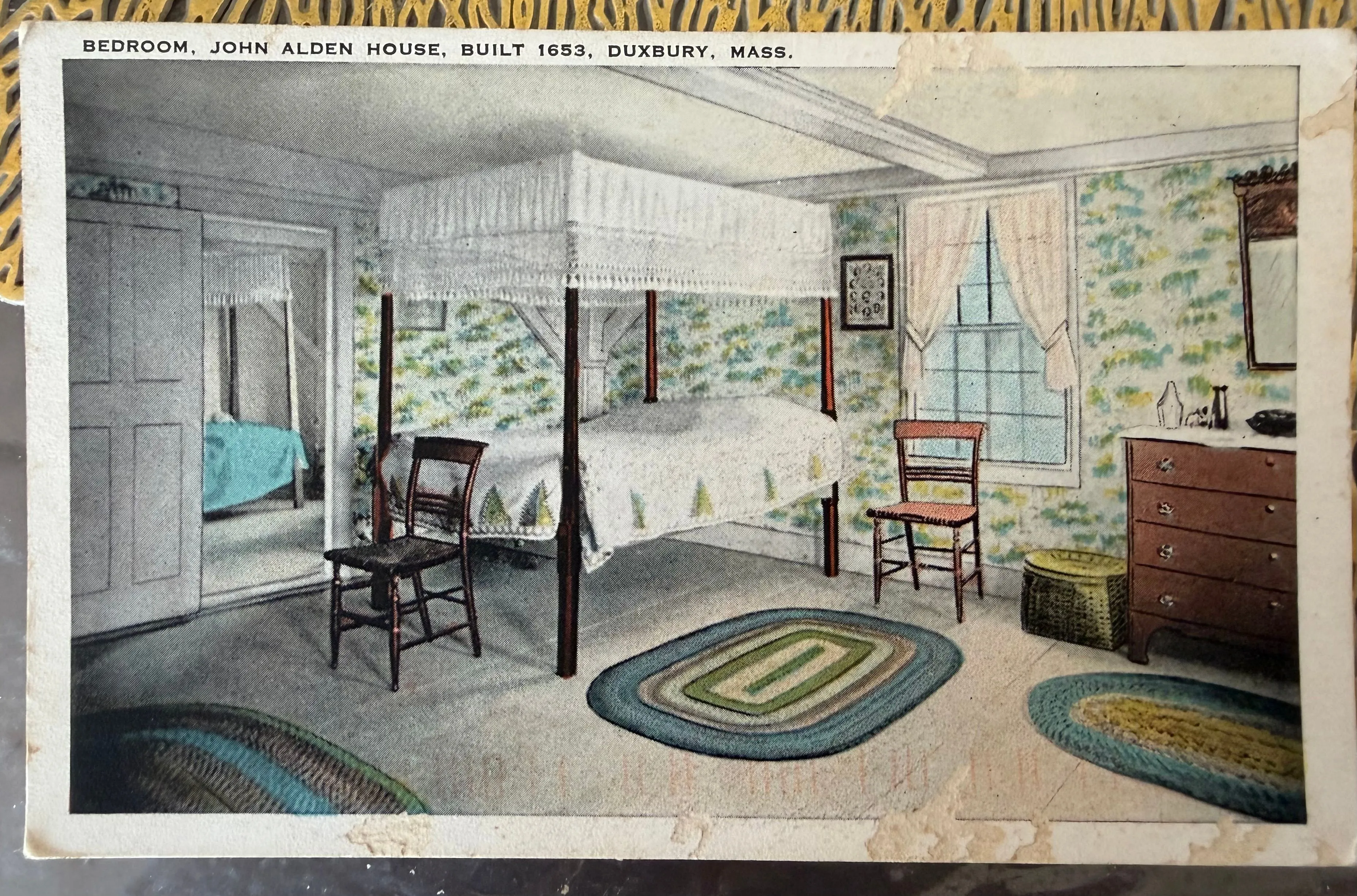 Front of postcard #100