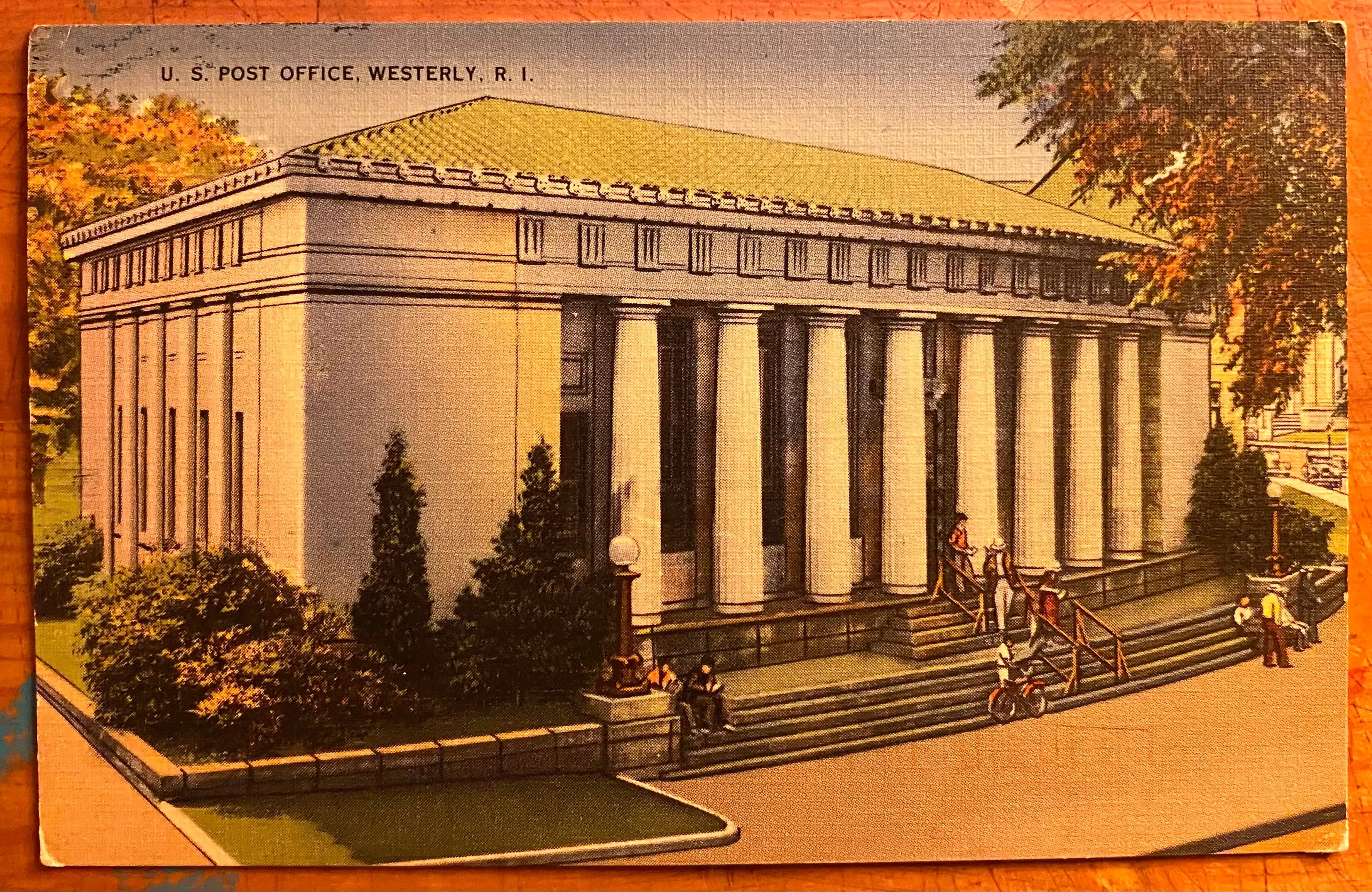 Front of postcard #101