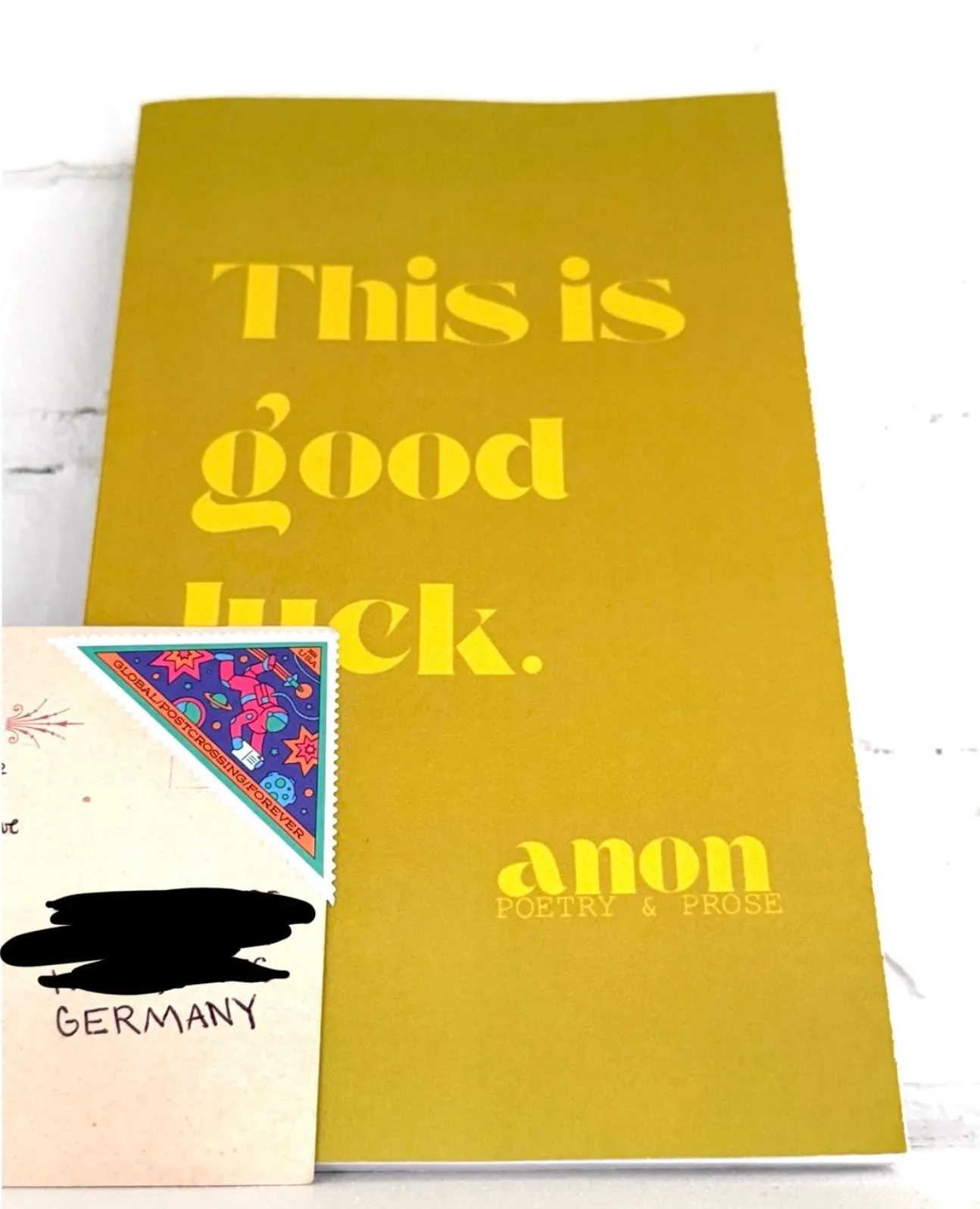 Postcard #119, order confirmation