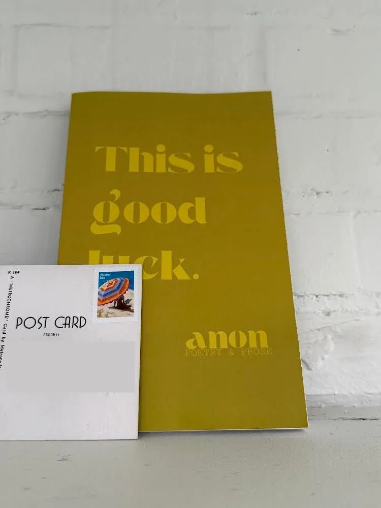 Postcard #123, order confirmation