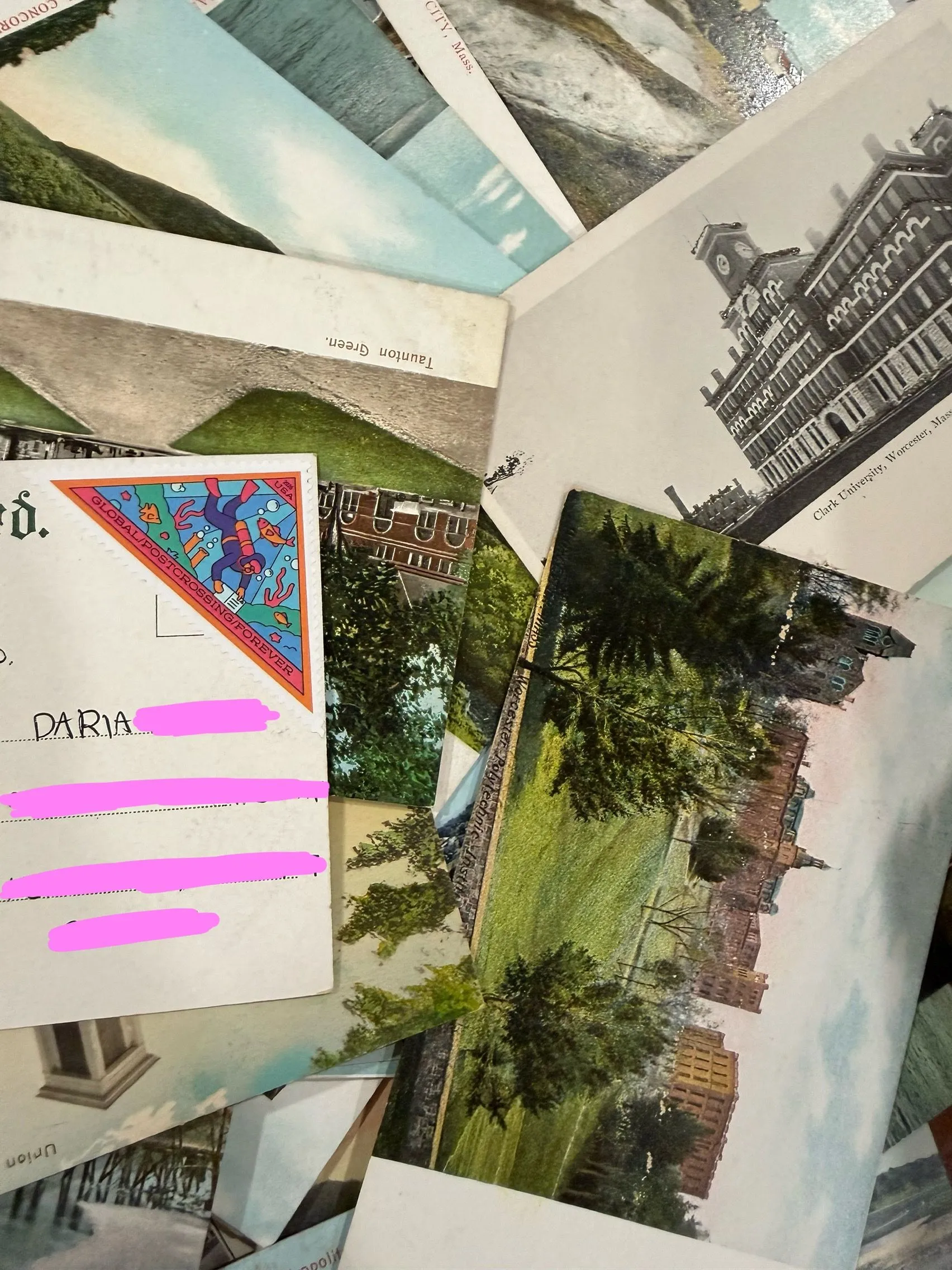 Postcard #153, order confirmation
