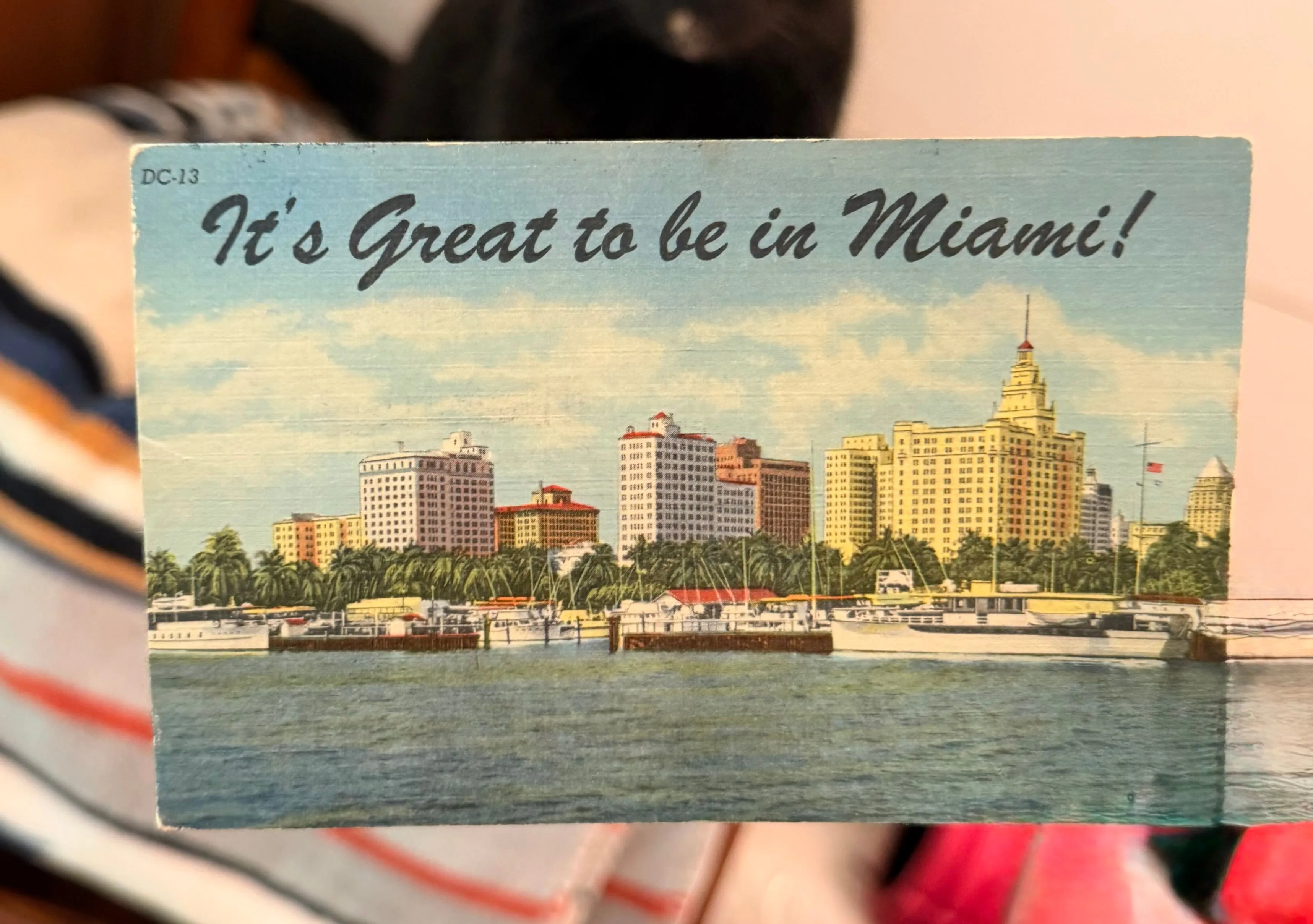 Front of postcard #189