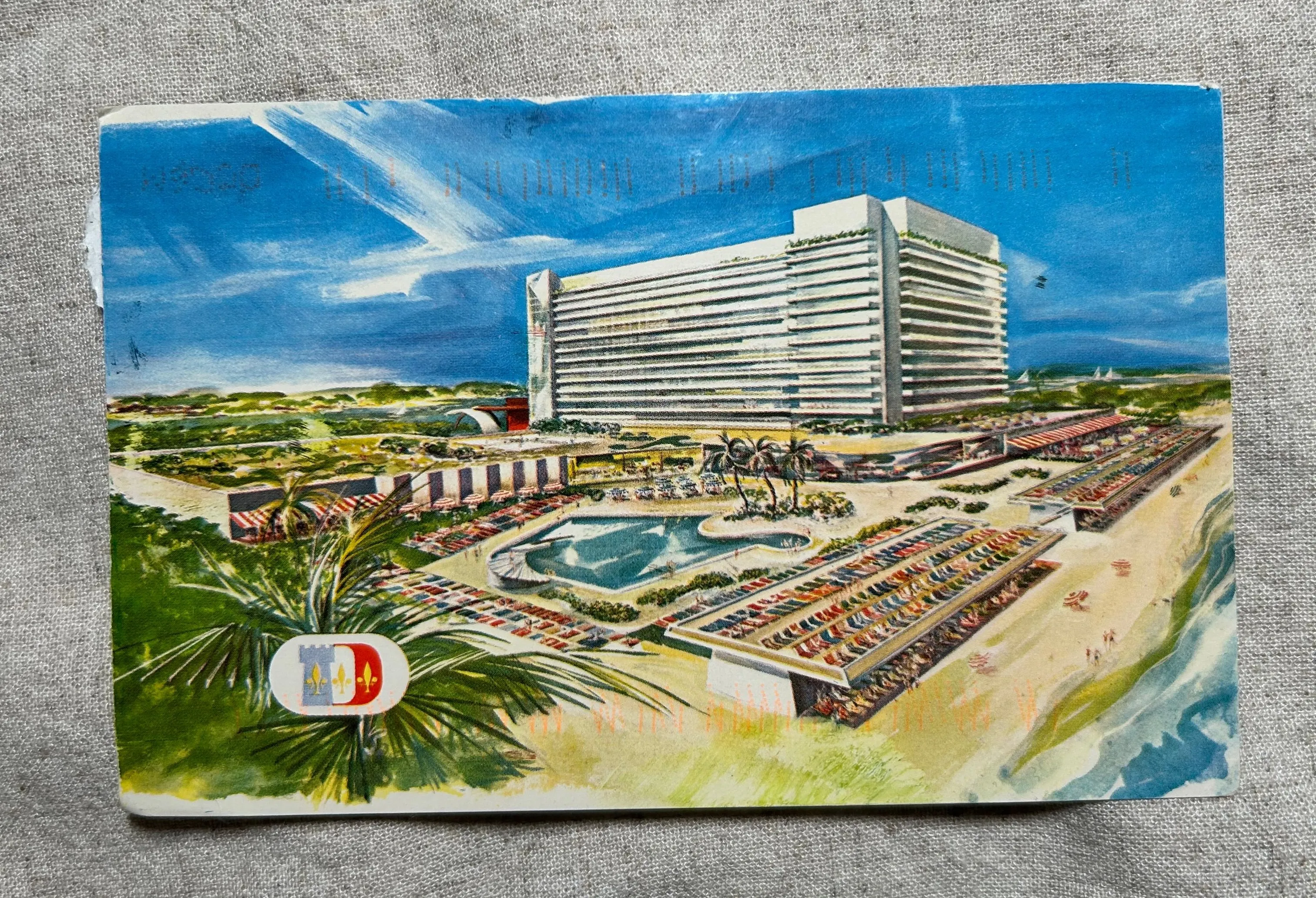 Front of postcard #192