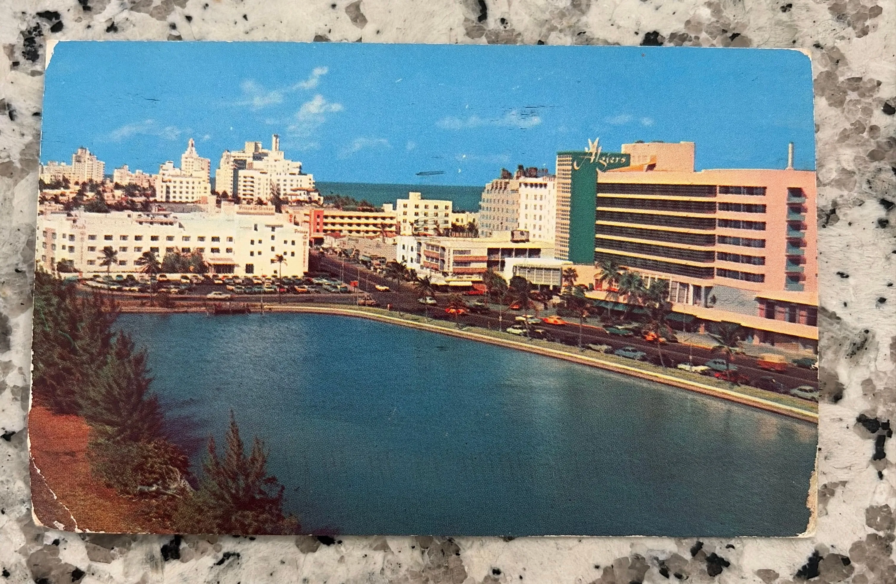 Front of postcard #201