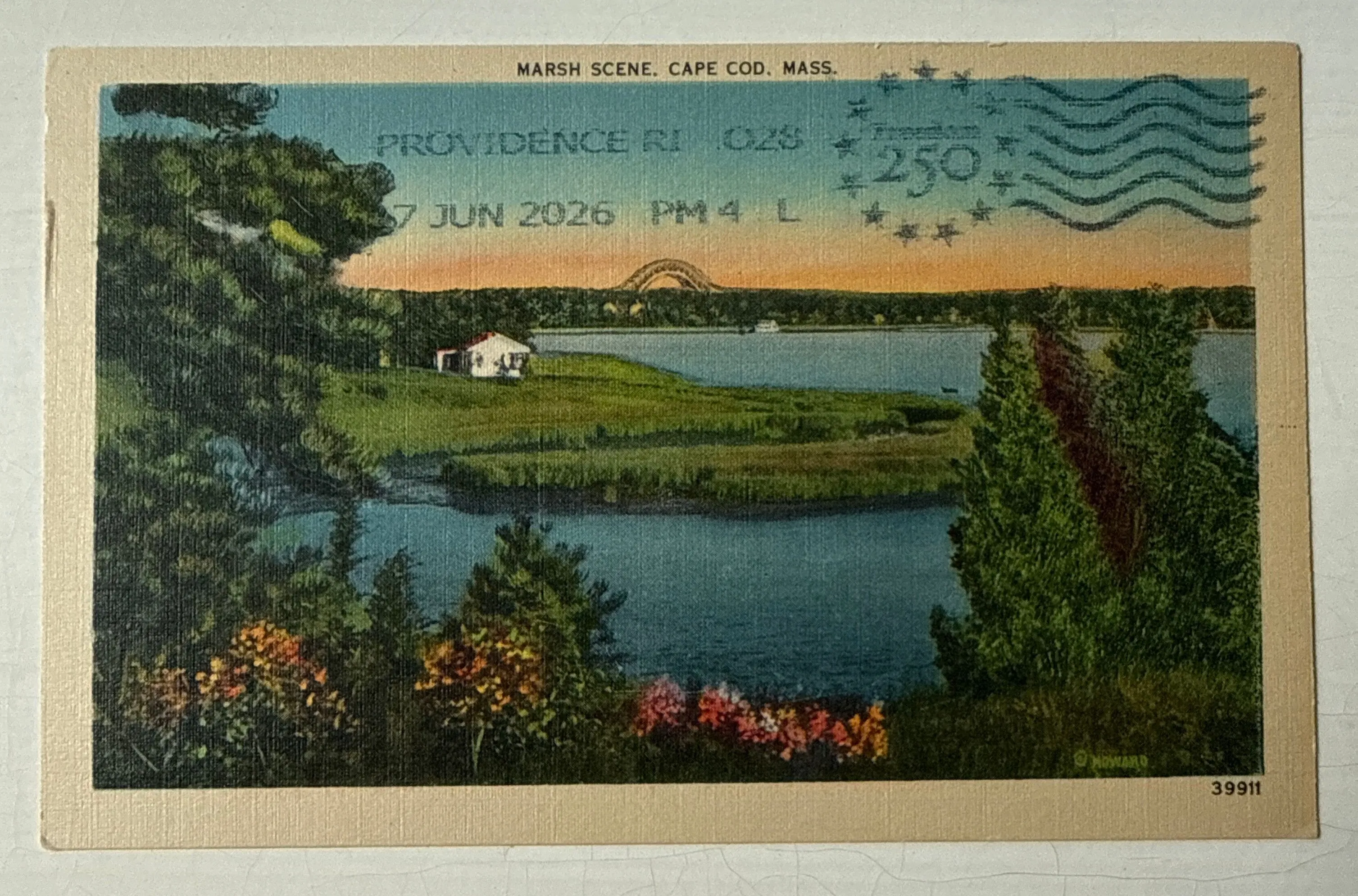 Front of postcard #23