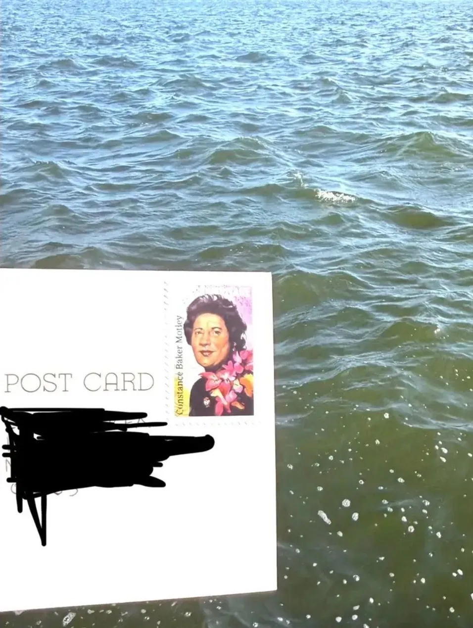 Order email image for postcard #27, personal details redacted