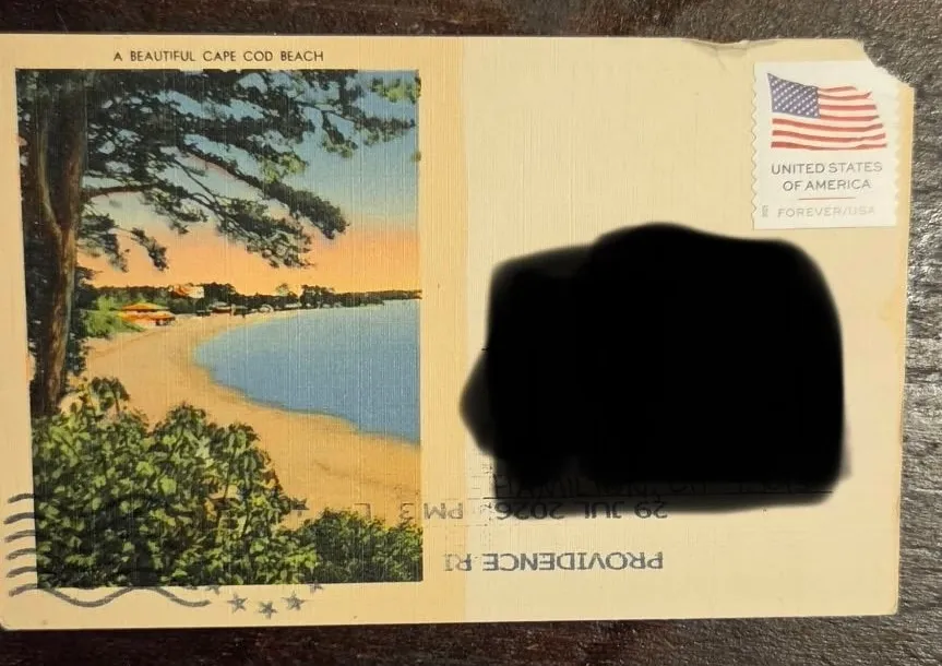 Front of postcard #47