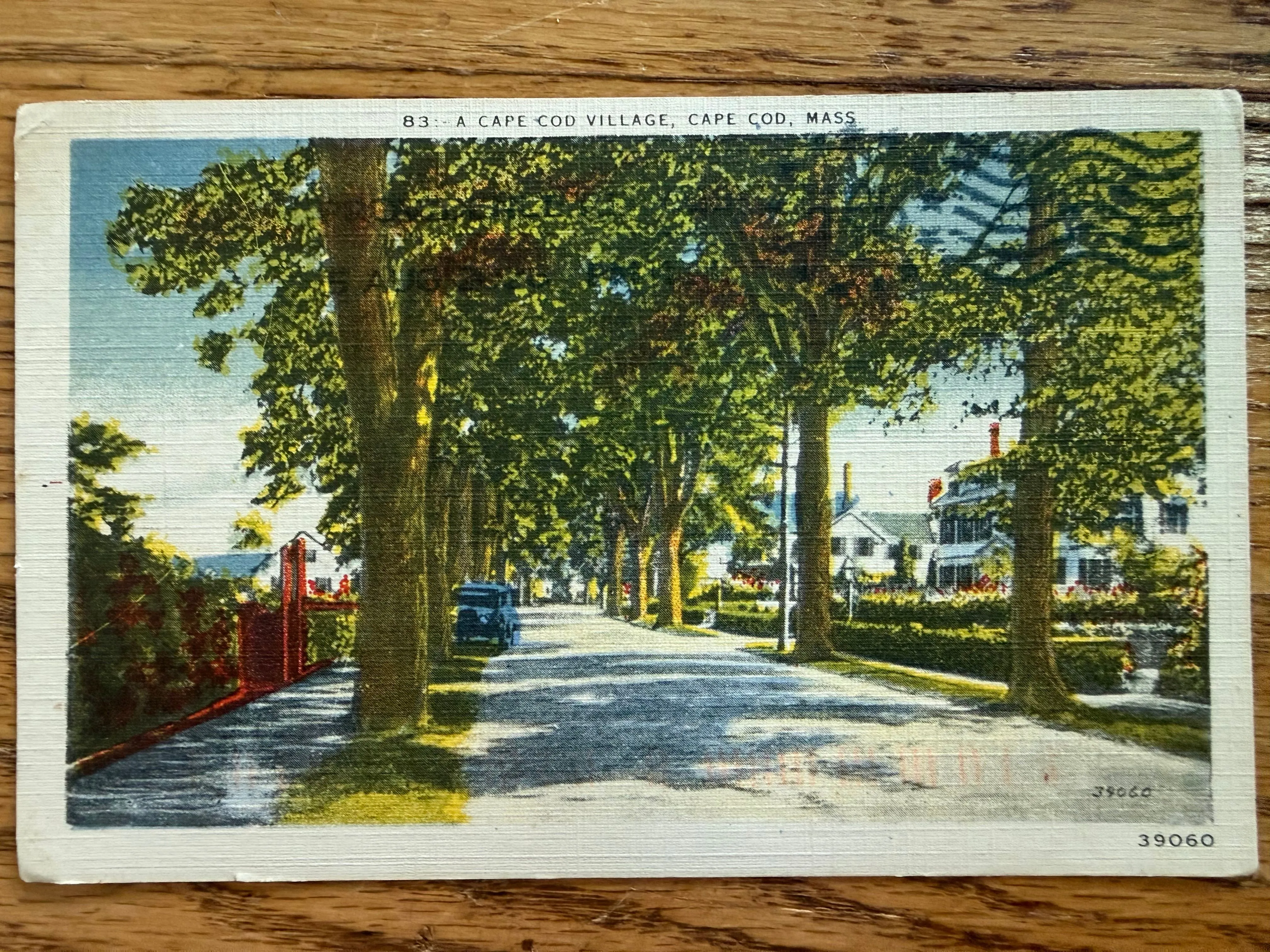 Front of postcard #83
